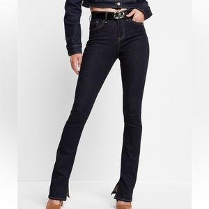 Brand new Express mid-rise dark rinse  jeans 2023